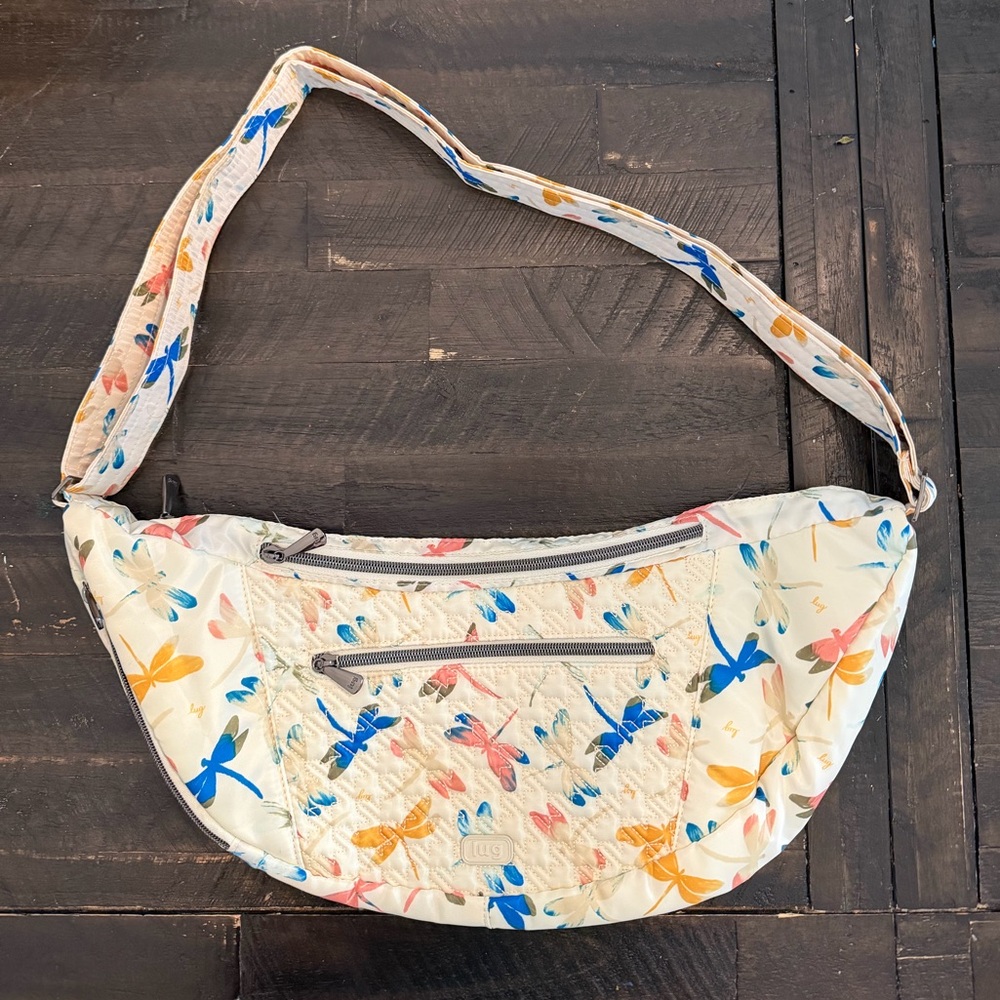 Lug Boomerang Crossbody - Dragonfly Multi